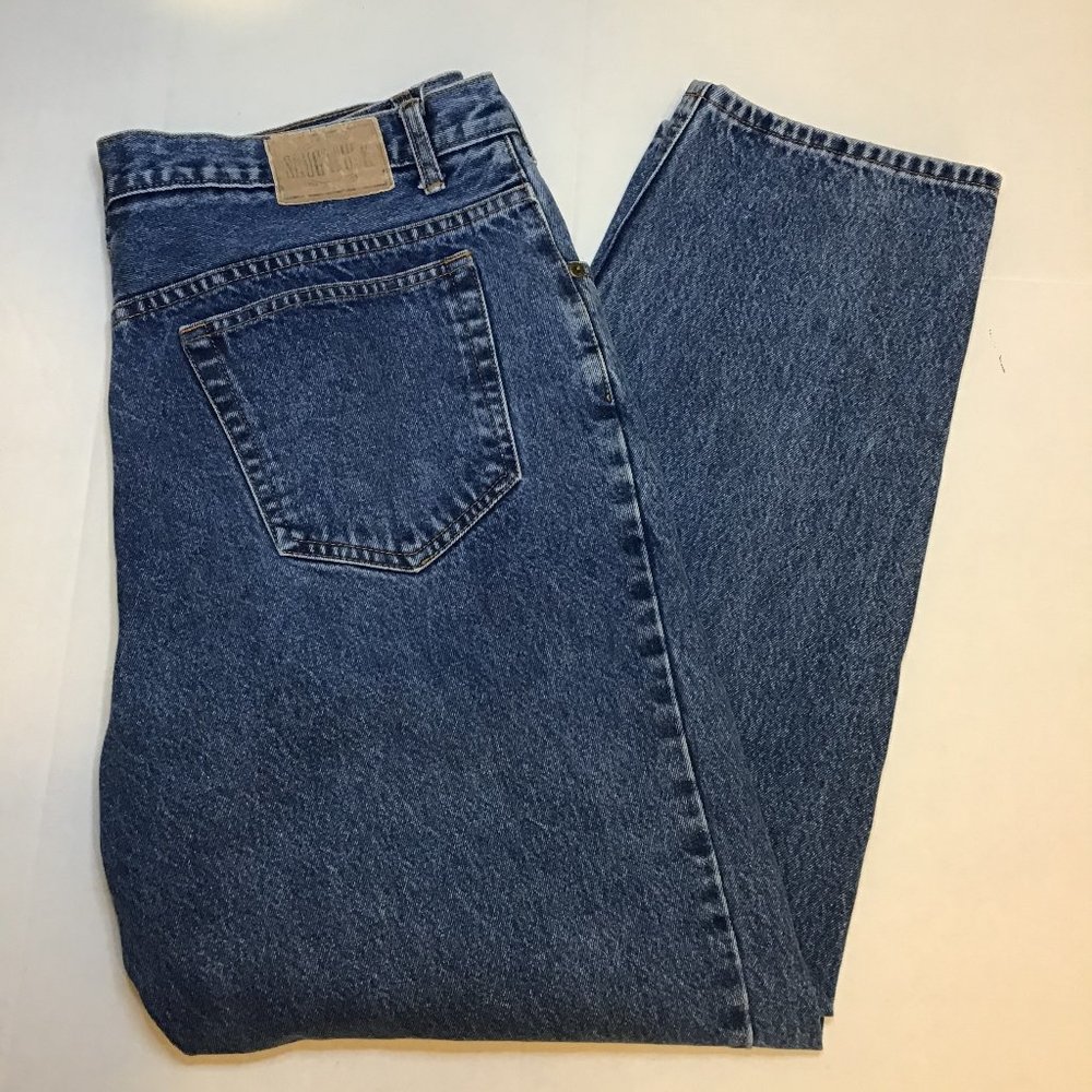 Saugatuck Men's Denim Relaxed Jeans Size 38 x 30